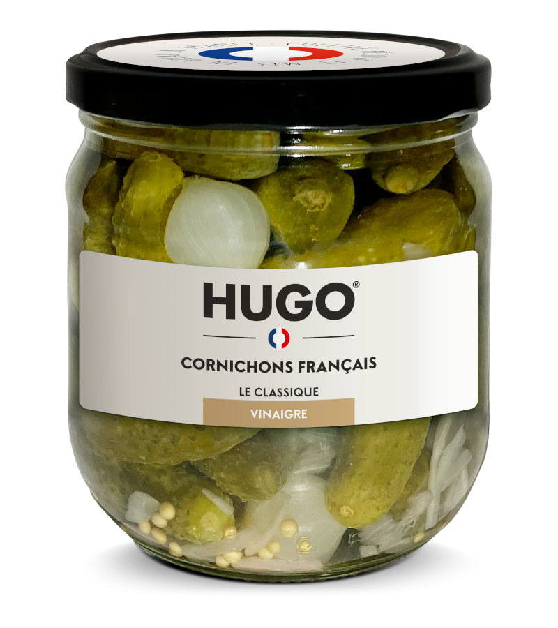 The french gherkin with vinegar and shallot 42.5 cl