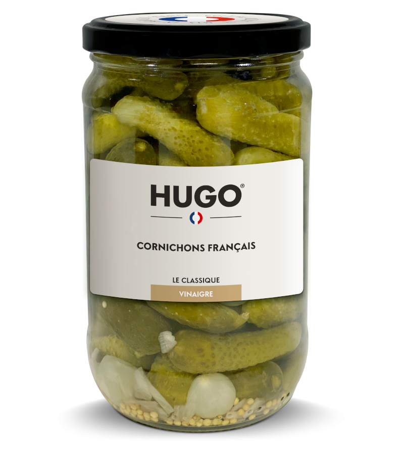 The french gherkin with vinegar and shallot 72 cl